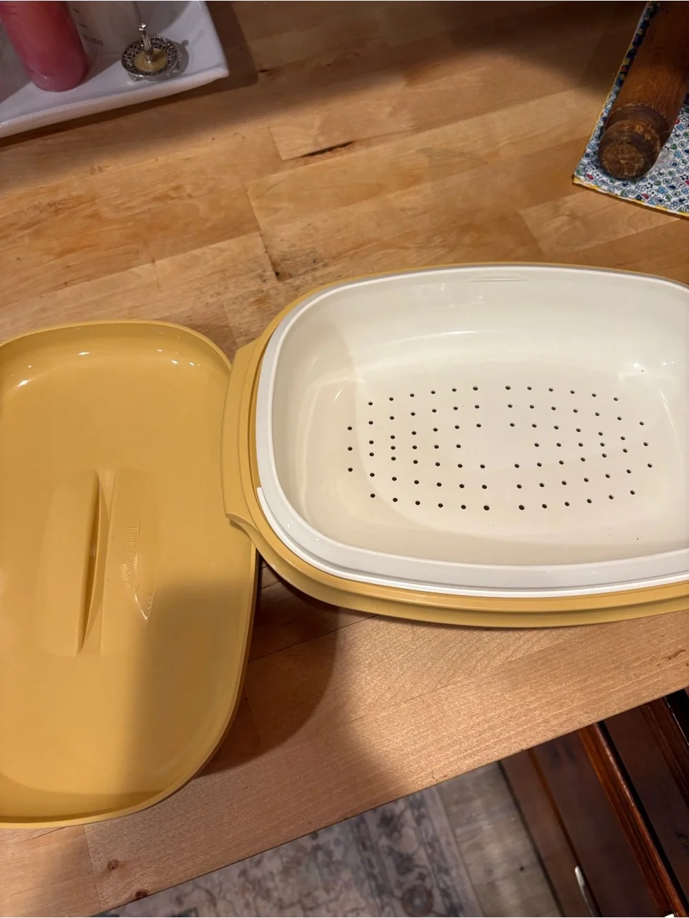 vintage Tupperware steamer